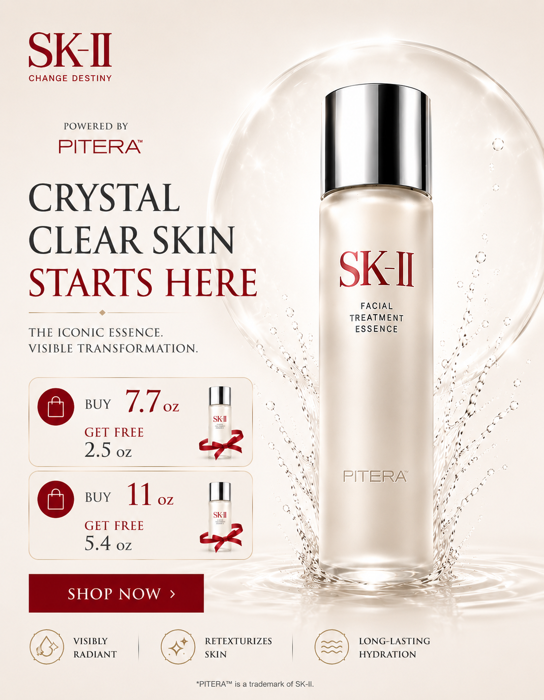 SK-II PITERA Facial Treatment Essence offer